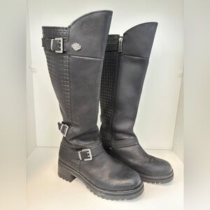 Harley Davidson Kedvale Motorcycle Boots 8